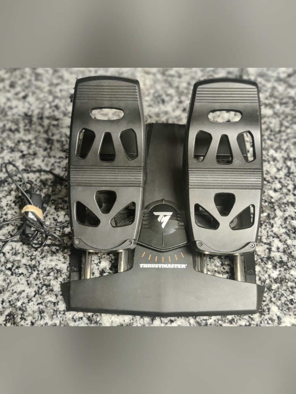 Thrustmaster T.Flight Rudder Pedals TFRP Flight Simulator Pedals Tested Working